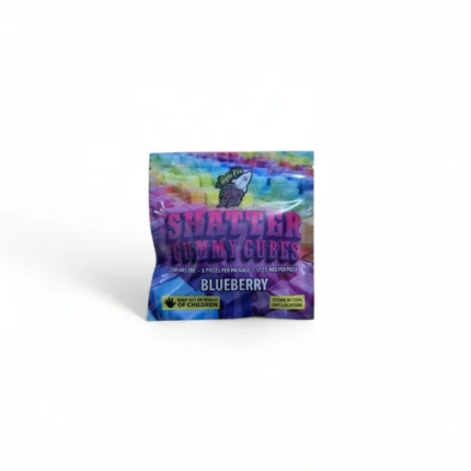 Higher Fire Shatter Gummy Cubes - 1000mg