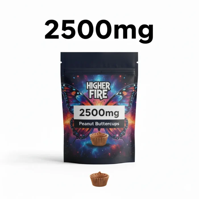 Higher Fire Shatter Peanut Buttercups - 2500mg - Image 3