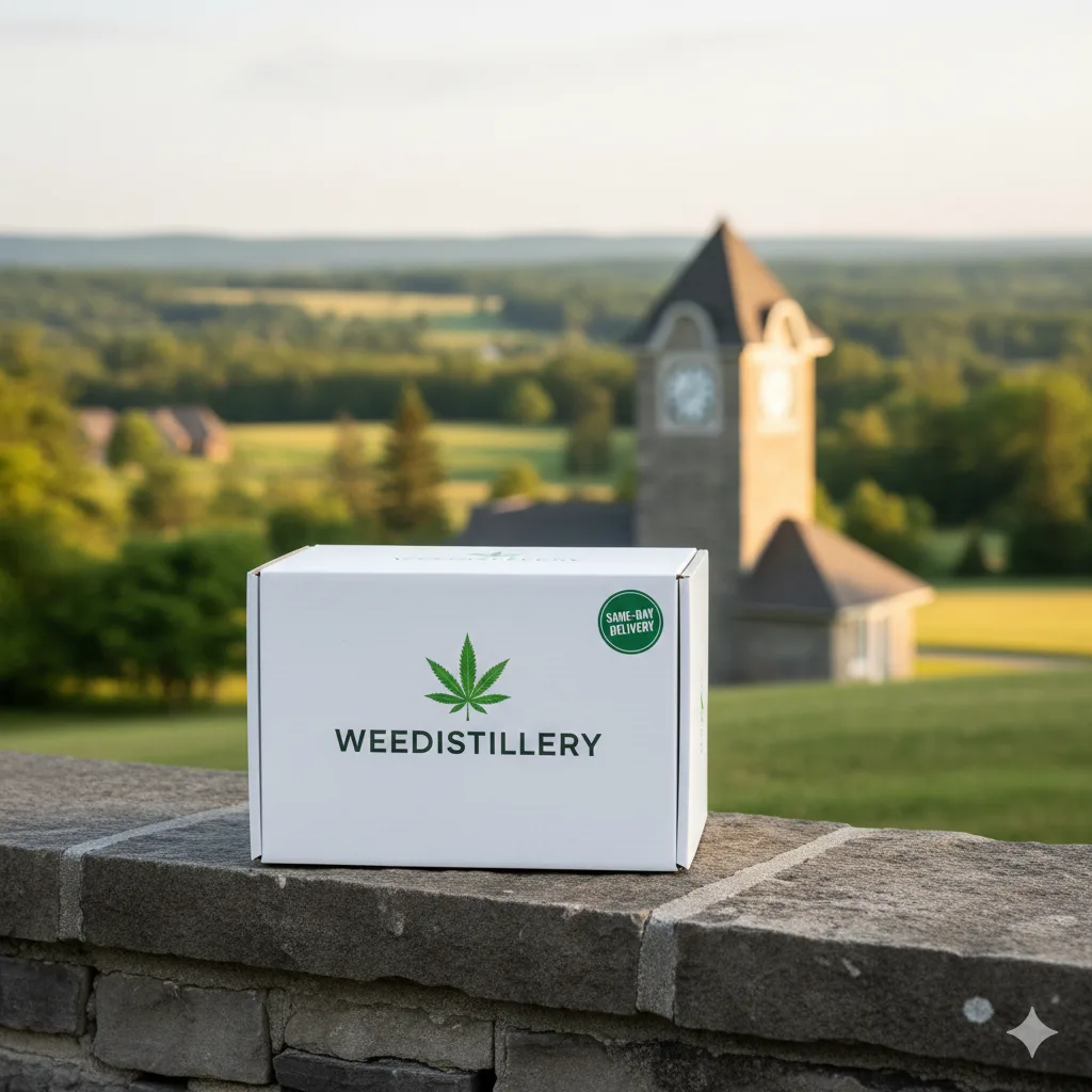 Cannabis delivery in Halton Hills Ontario - same-day weed delivery