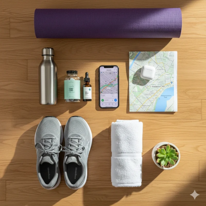 CBD edibles for Burlington active lifestyle managing inflammation pain without high waterfront trail running cycling yoga