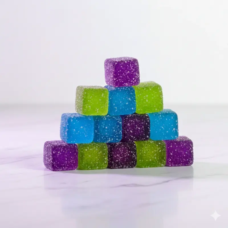 Weedistillery Edibles category - premium THC gummies, chocolates, and cannabis-infused treats for Brampton, Mississauga, Milton, Halton Hills, Oakville, Burlington delivery