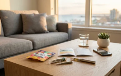 Burlington cannabis beginner guide 2026 first time user starter kit gummies pre-roll vape home setup Lake Ontario safe dosing