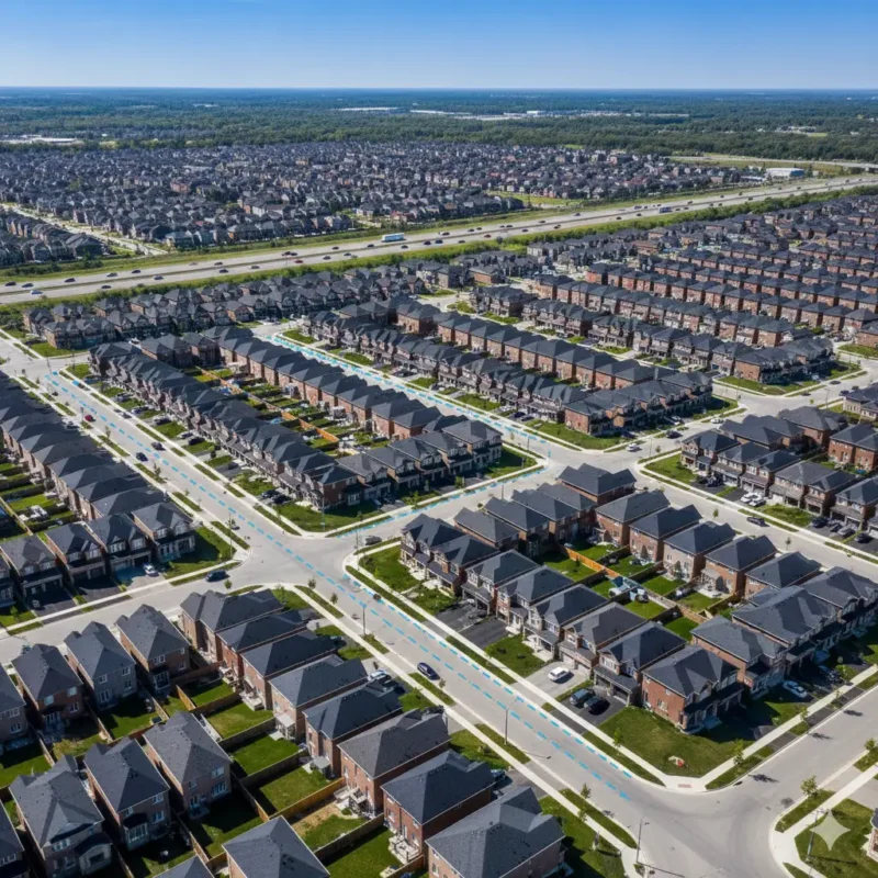 Springdale Brampton cannabis delivery L6P L6R neighborhoods with 30-minute same-day service via Highway 410 access