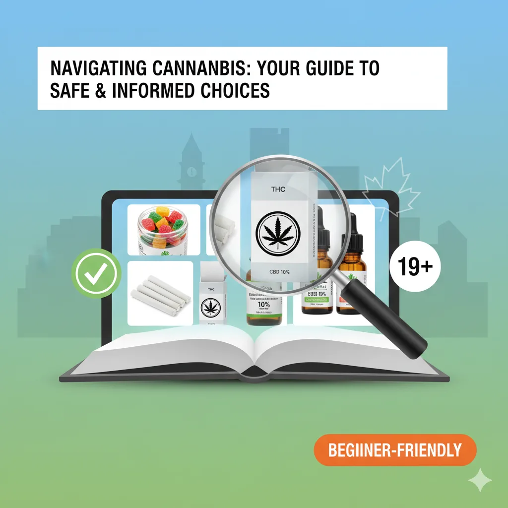 Brampton cannabis guide for beginners 2026 first-time buyer FAQ legal delivery THC CBD products education Ontario