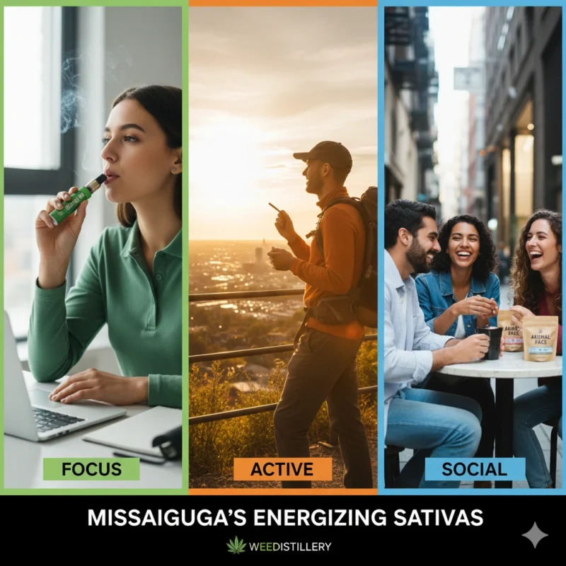 Daytime lifestyle with best sativa strains Mississauga.