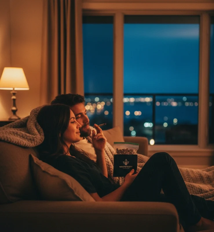 Oakville indica strains evening relaxation Bronte Harbour Pink Kush.