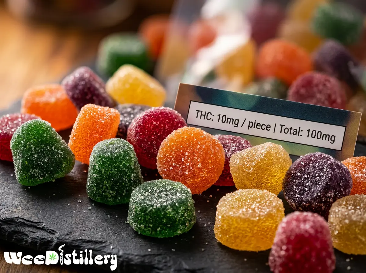 Cannabis edibles delivery Mississauga — THC gummies available same-day from Weedistillery