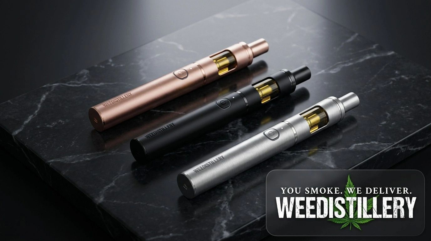 Cannabis vape pen delivery Port Credit Mississauga – 510-thread cartridges by Weedistillery