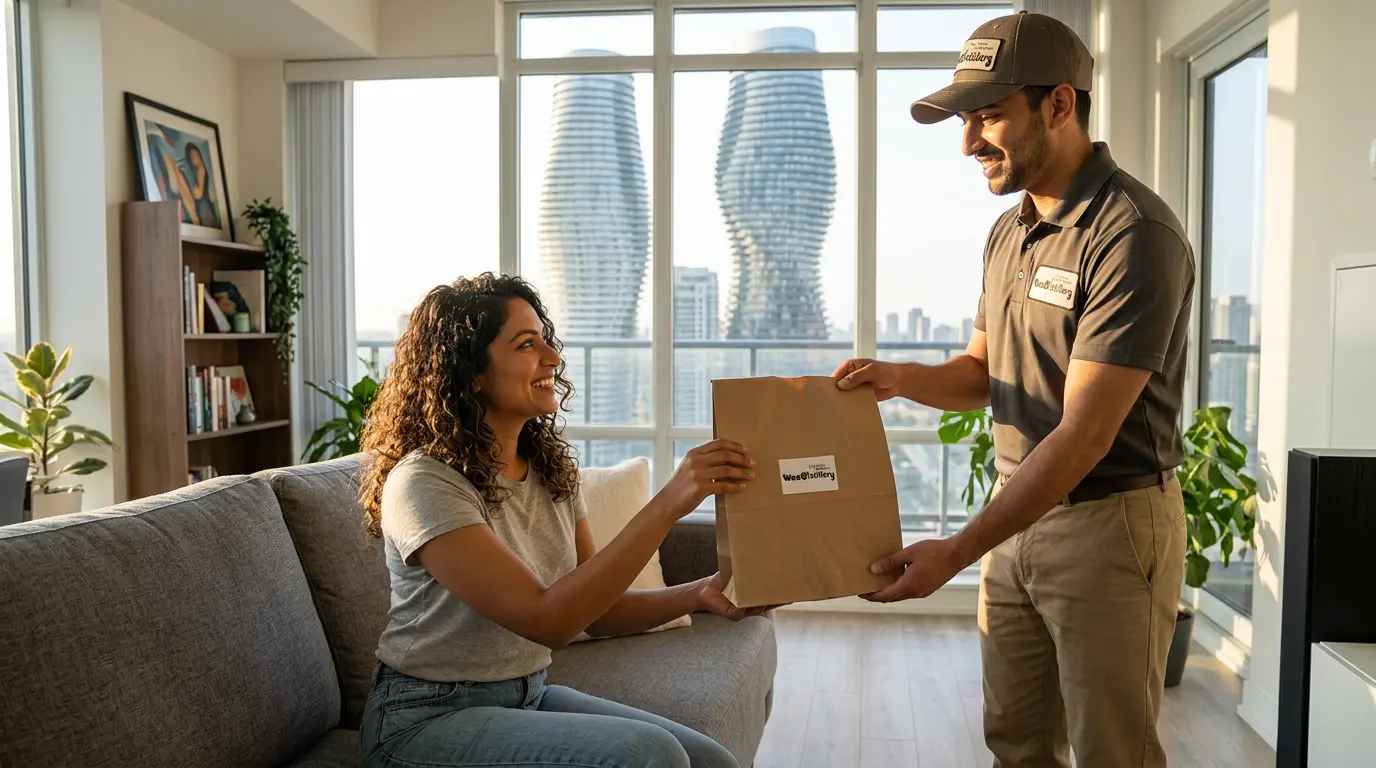 Weed delivery Mississauga condo — Weedistillery delivers to apartments and secured buildings