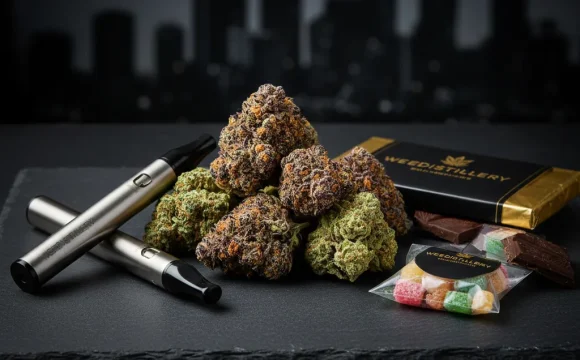 Cannabis delivery Weed premium products - Weedistillery selection